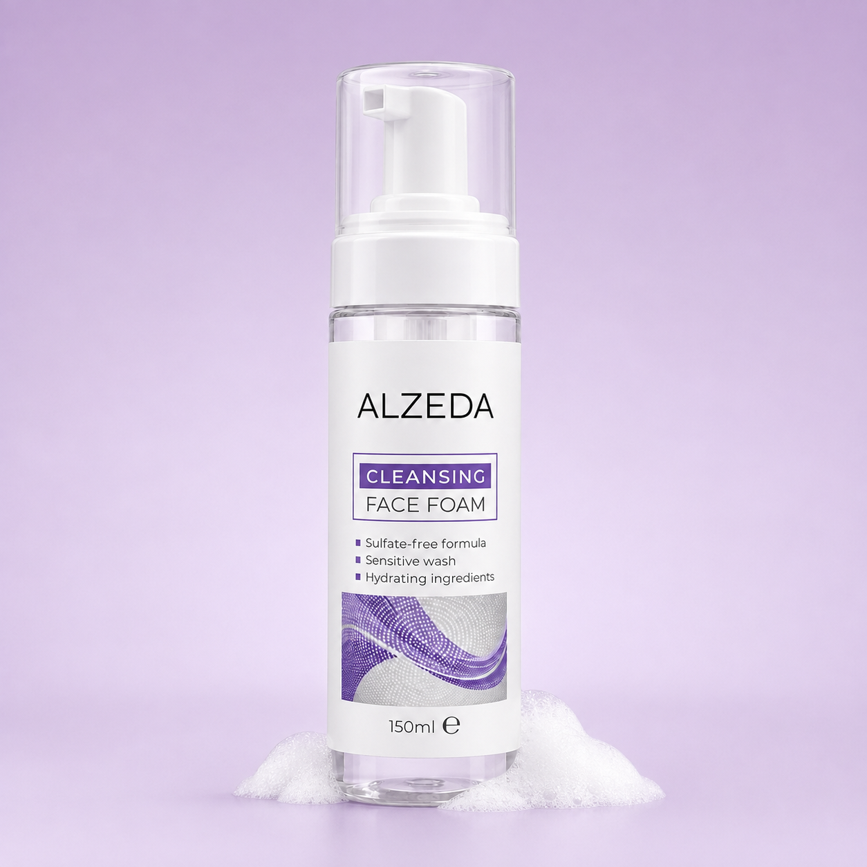 Почистваща пяна за лице ALZEDA – 150 ml