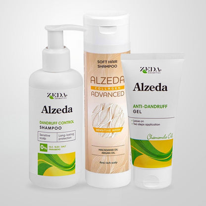 (За максимален ефект) Сет против пърхот - ALZEDA COMPLETE CARE