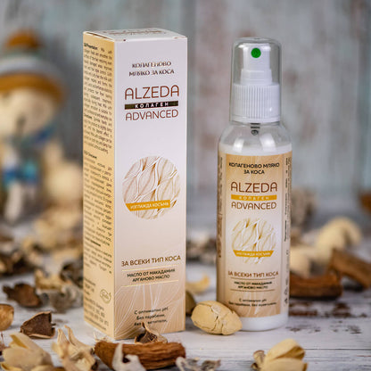 Колагеново мляко за коса - за суха, изтощена или къдрава коса
