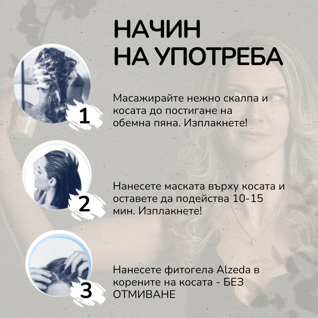 Комплект при косопад за максимален ефект - за по-здрава и блестяща коса