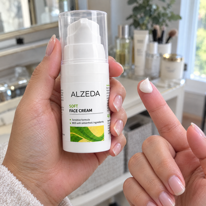 Крем ALZEDA Soft - лека текстура на пръста